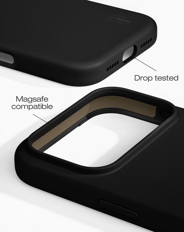 Silicone Case MagSafe iPhone 17 Pro Black