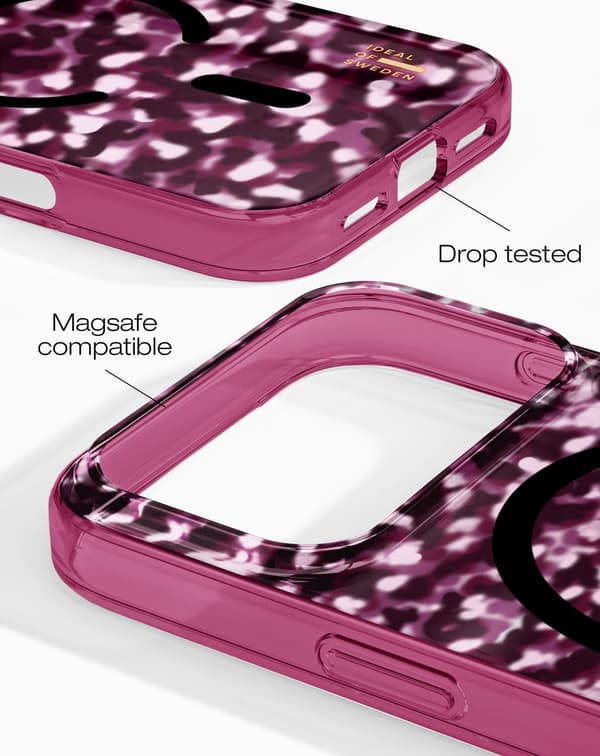Clear Case MagSafe iPhone 17 Pro Max / 18 Pro Max Cherry Crush