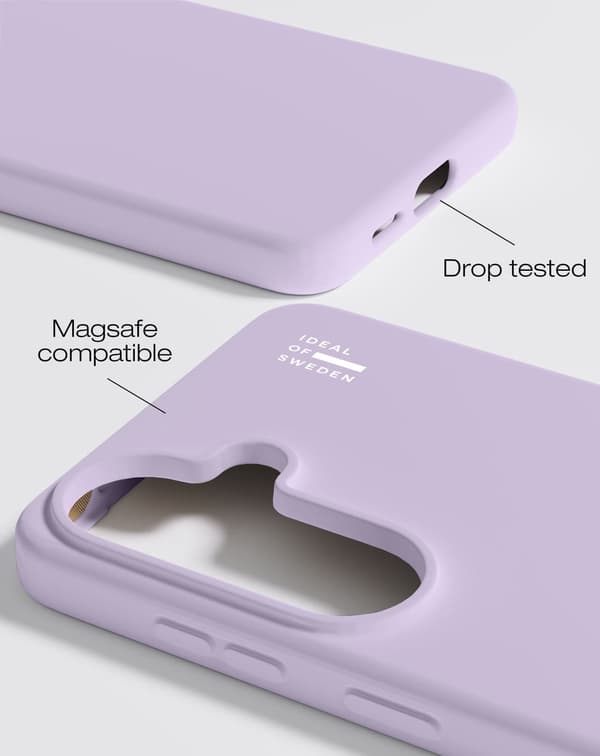 Silicone Case MagSafe Galaxy S26 Lavender Milk
