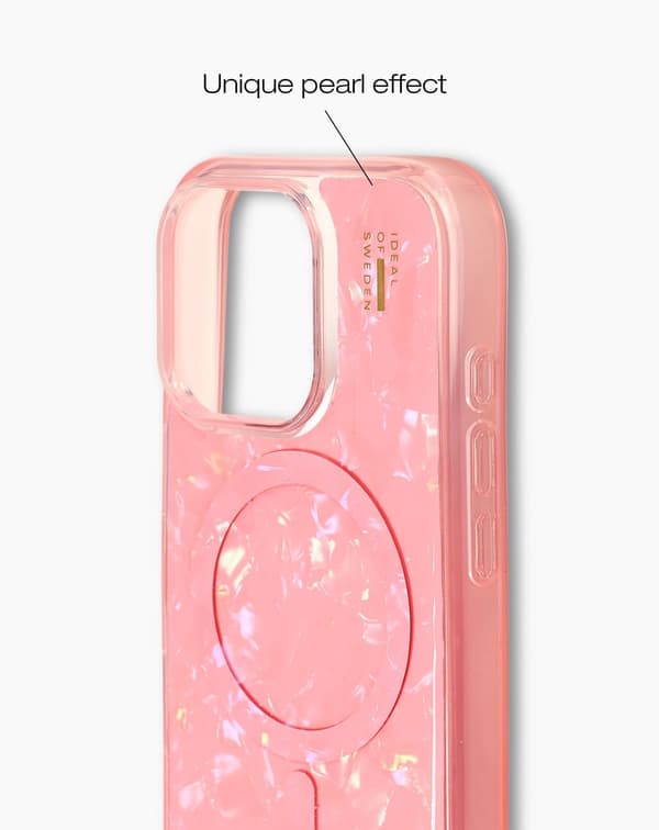 Pearlised Case MagSafe iPhone 16 Pro Max Pink