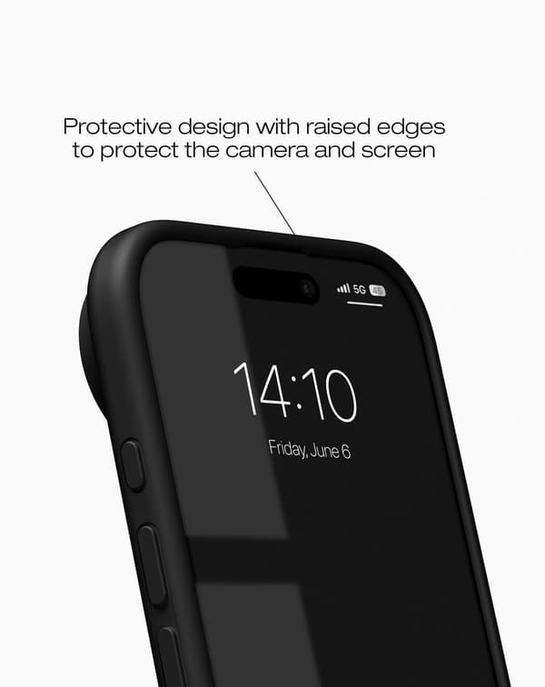 Silicone Case MagSafe iPhone Air Black