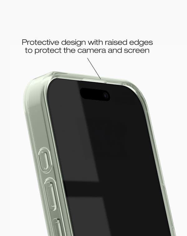 Clear Case MagSafe iPhone 16 Pro Max Sage Green