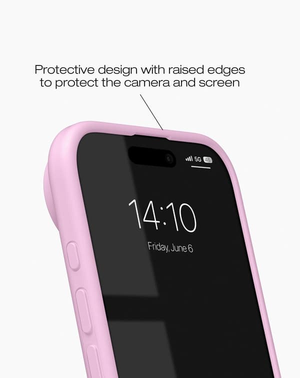 Silicone Case iPhone Air Bubblegum Pink