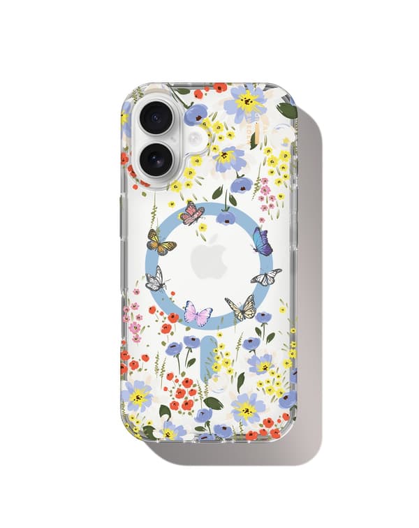 Clear Case MagSafe iPhone 16 Artistic Garden