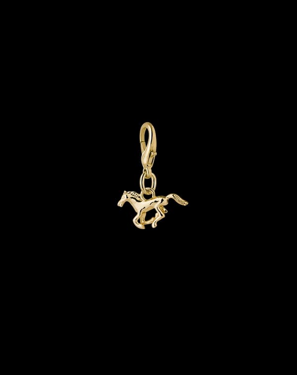Charm Horse Queen Gold