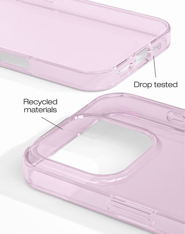 Clear Case iPhone 16 Pro Max Light Pink
