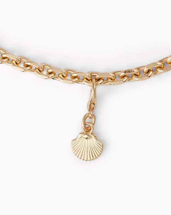 Charm Sea Shell Gold