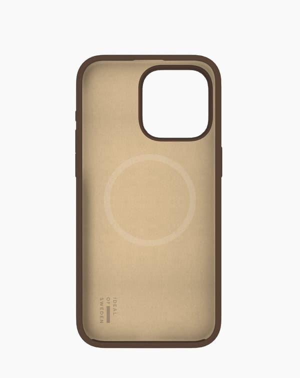 Silicone Case MagSafe iPhone 15 Pro Max Mocha Mousse
