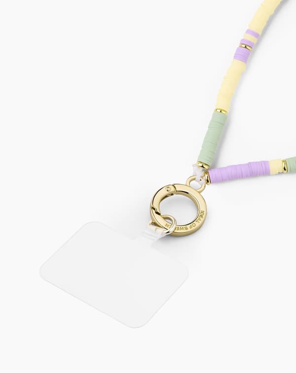 Phone Wristlet Strap Rustic Pastel