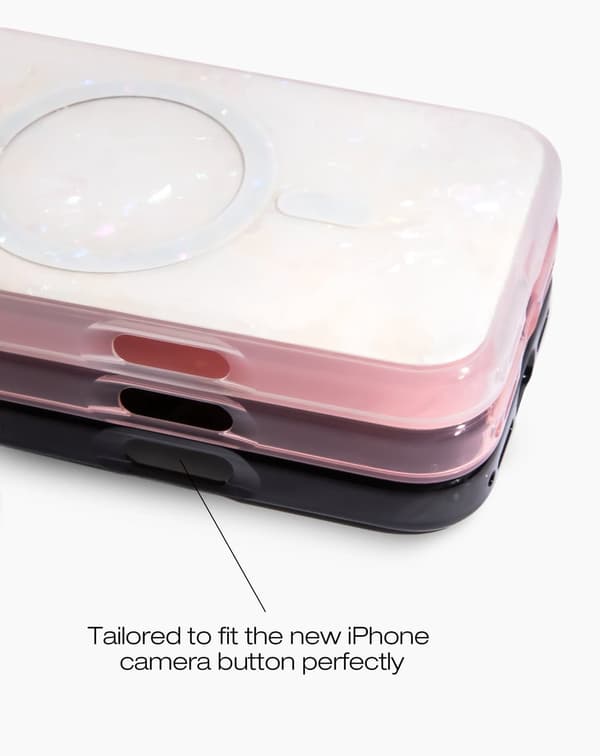 Pearlised Case MagSafe iPhone 16 Pro White