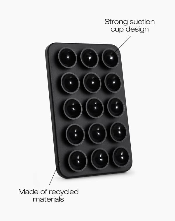 MagSafe Suction Phone Mount Black