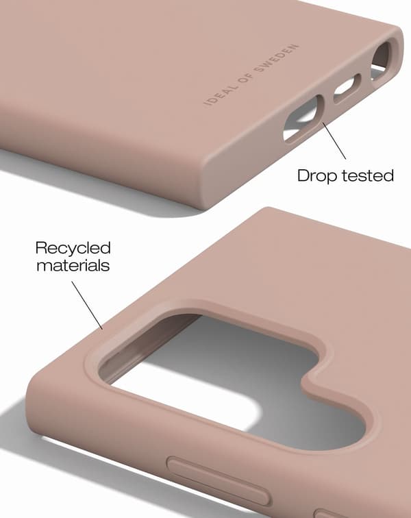 Silicone Case Galaxy S24 Ultra Blush Pink