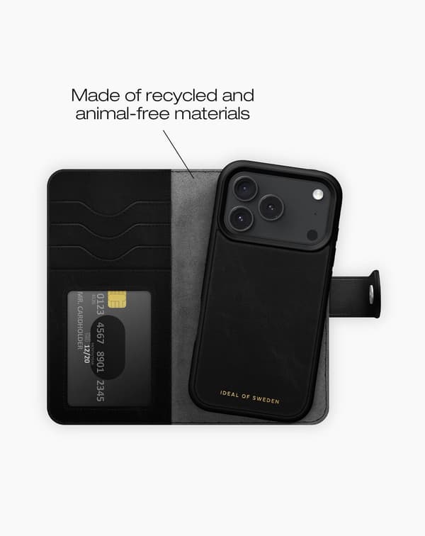 Magnet Wallet+ MagSafe iPhone 17 Pro Max Black