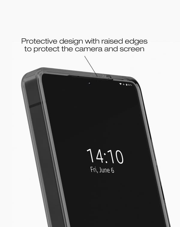 Clear Case Galaxy S25 Ultra Tinted Black