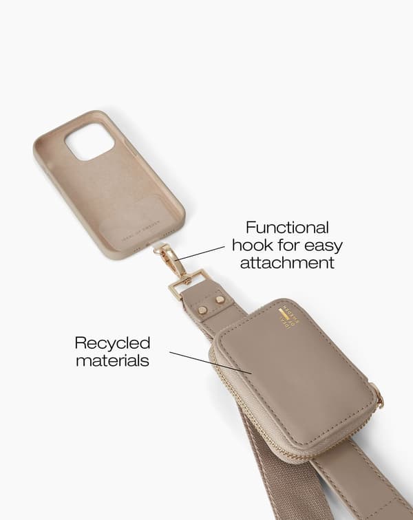 Utility Phone Strap Beige