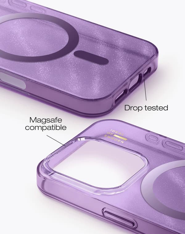 Clear Case MagSafe iPhone 16 Pro Amethyst Mist
