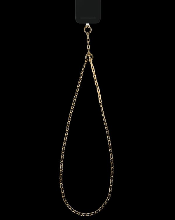 Chain Strap Noir Gold