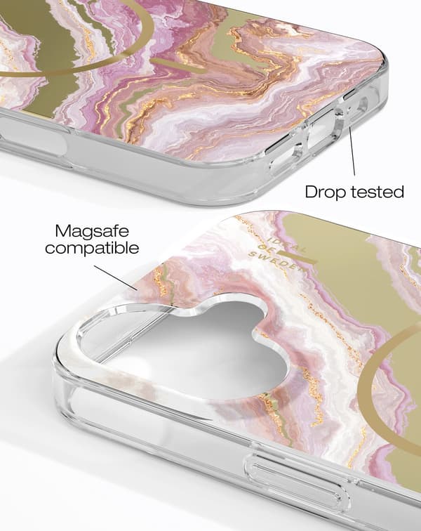 Mirror Case MagSafe iPhone 16 Agate Halo