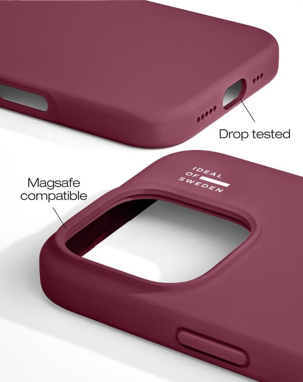 Silicone Case MagSafe iPhone 16 Pro Max Fine Wine