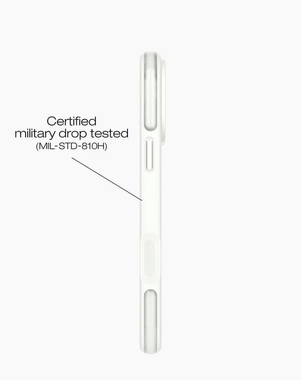 Ideal Bumper Case MagSafe iPhone 16 Pro Max Cloudy White