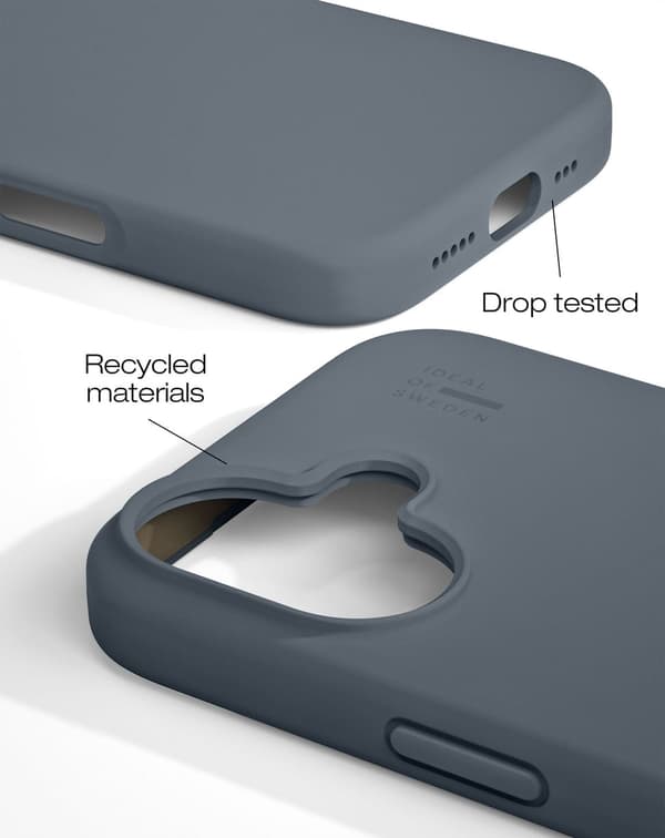 Silicone Case iPhone 16 Plus Midnight Blue