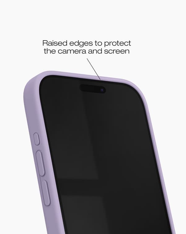 Silicone Case MagSafe iPhone 15 Pro Lavender Milk