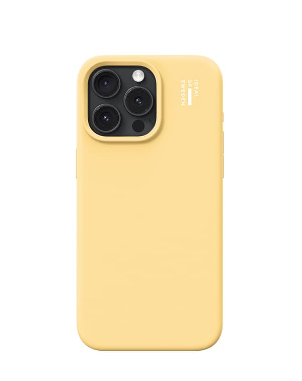Silicone Case iPhone 14 Pro Max Soft Lemon