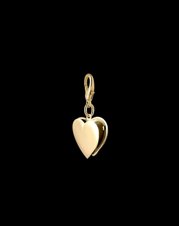 Charm Gold Heart Locket