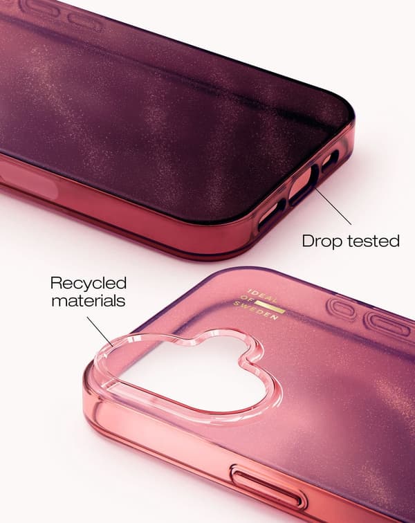 Clear Case iPhone 16 Cherry Lacquer