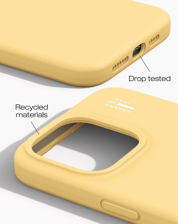 Silicone Case iPhone 14 Pro Max Soft Lemon