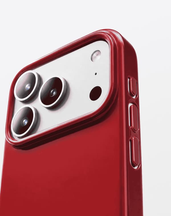 Slim Case MagSafe iPhone 13 / 14 / 15 / 16e / 17e Power Red