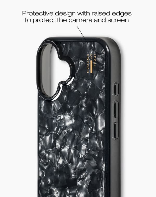 Pearlised Case iPhone 16 Plus Black
