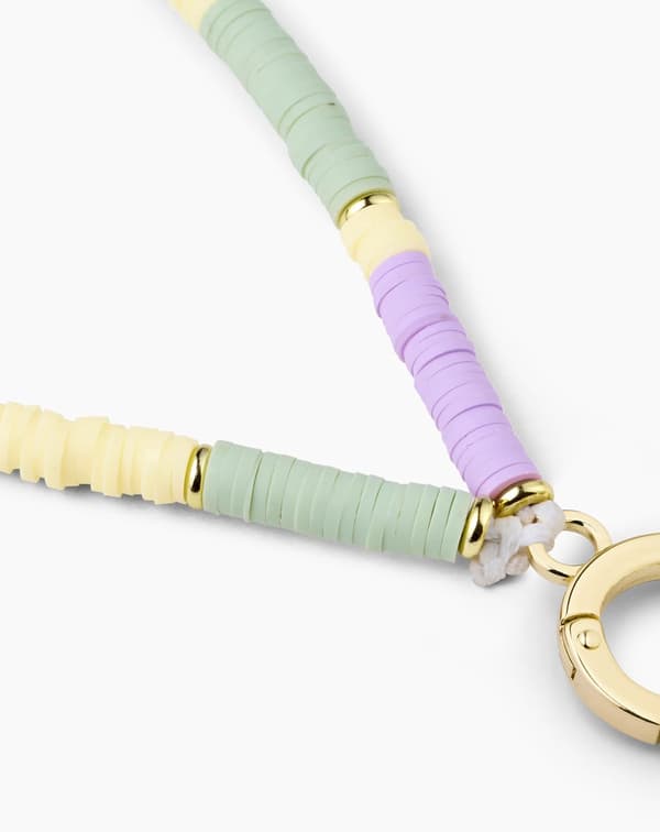 Phone Wristlet Strap Rustic Pastel