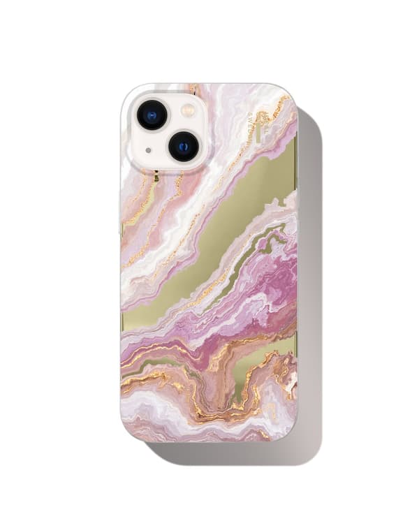 Mirror Case iPhone 13 / 14 / 15 / 16e / 17e Agate Halo