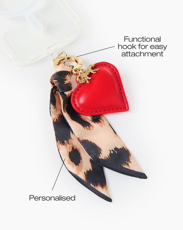 Bag Charm Leo Scarf