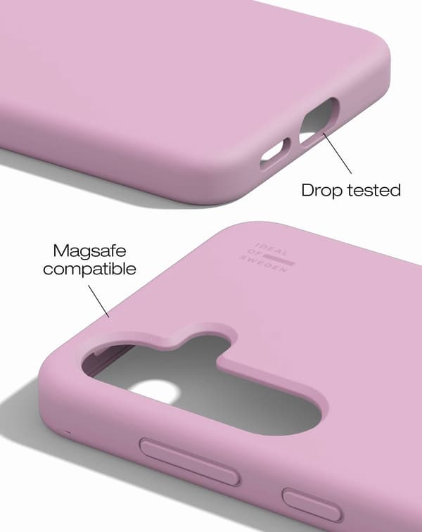 Silicone Case MagSafe Galaxy S24/S25 Bubblegum Pink