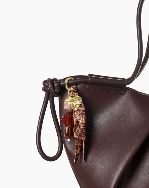 Bag Charm Paisley Scarf