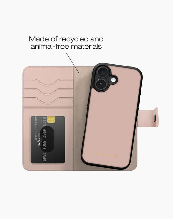 Magnet Wallet+ iPhone 16 Pink