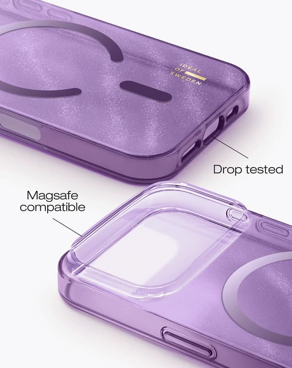Clear Case MagSafe iPhone 17 Pro / 18 Pro Amethyst Mist