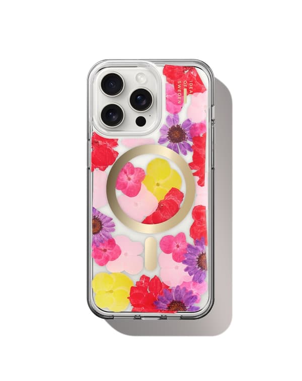 Clear Case MagSafe iPhone 15 Pro Max Tropical Floral