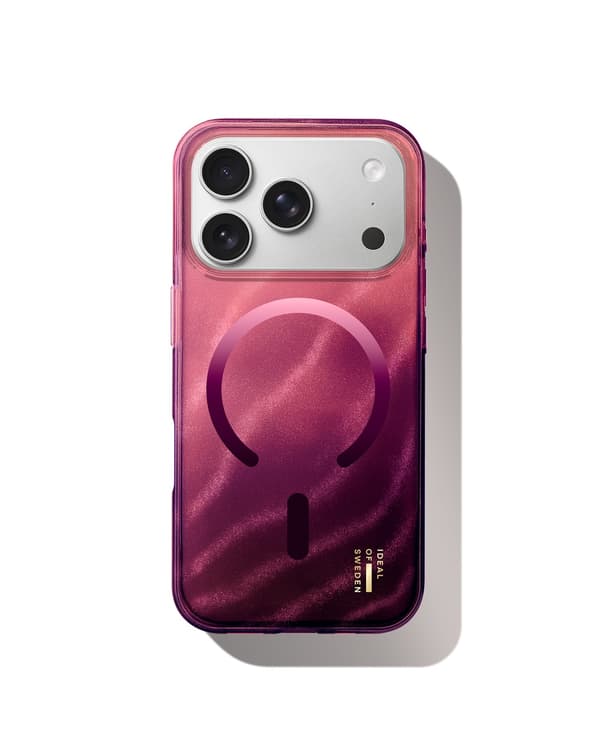 Clear Case MagSafe iPhone 17 Pro Max / 18 Pro Max Cherry Lacquer
