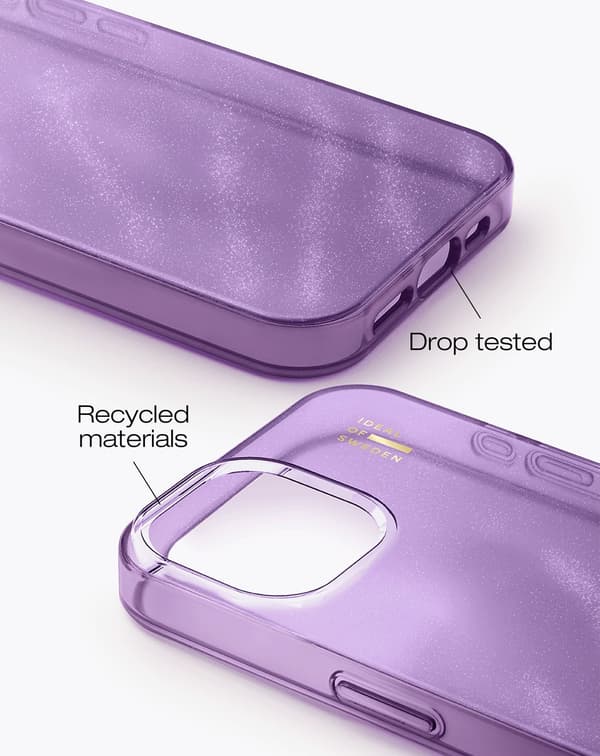 Clear Case iPhone 13 / 14 / 15 / 16e / 17e Amethyst Mist