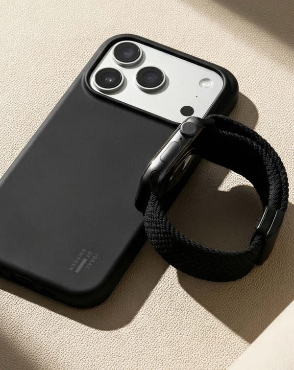 Silicone Case MagSafe iPhone 17 Pro / 18 Pro Iconic Black