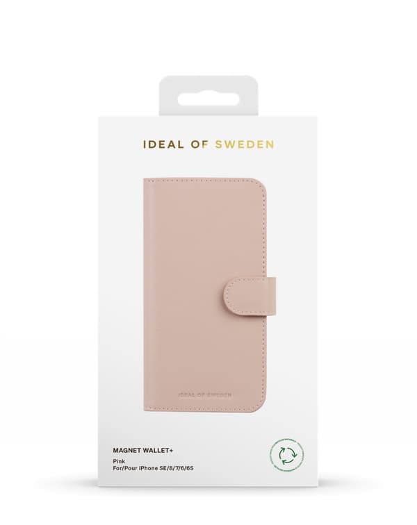Magnet Wallet+ iPhone 8 / 7 / 6 / 6S / SE Pink