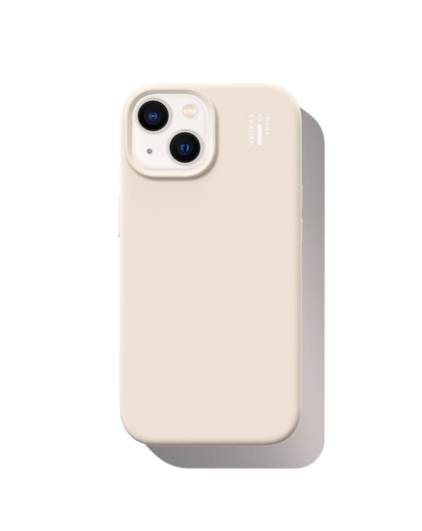 Silicone Case MagSafe iPhone 13 / 14 / 15 / 16e / 17e Cloud Dancer