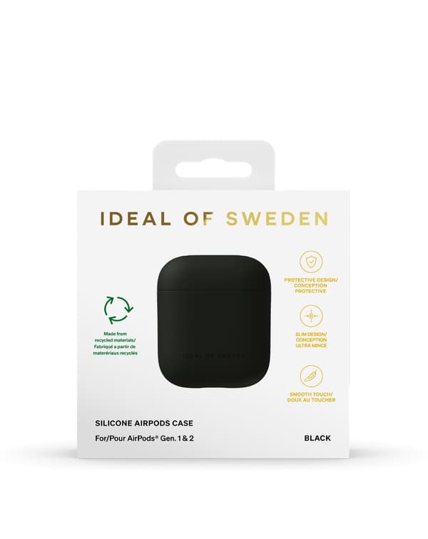 Silicone AirPods Case Gen 1 / 2 Black