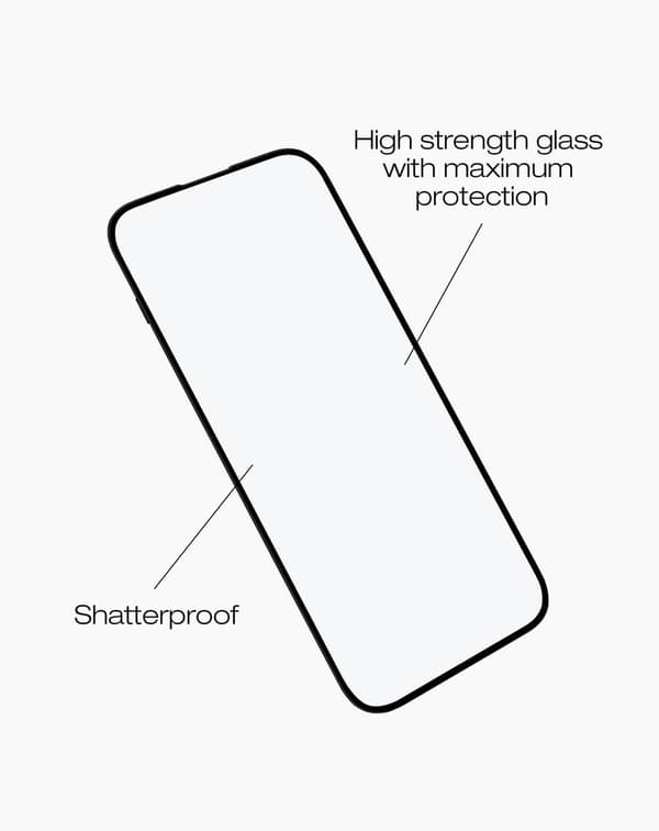 IDEAL Full Coverage Glass iPhone 17