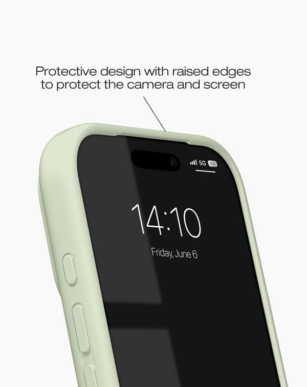 Silicone Case MagSafe iPhone 17 Pro Max Sage Green