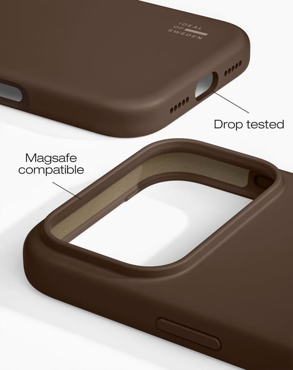 Silicone Case MagSafe iPhone 17 Pro Max Mocha Mousse