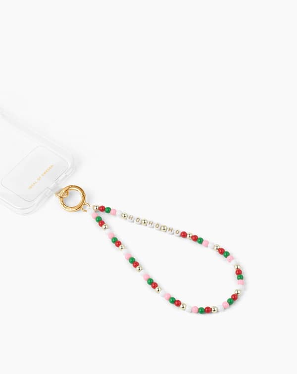 Phone Wristlet Strap Ho Ho Ho